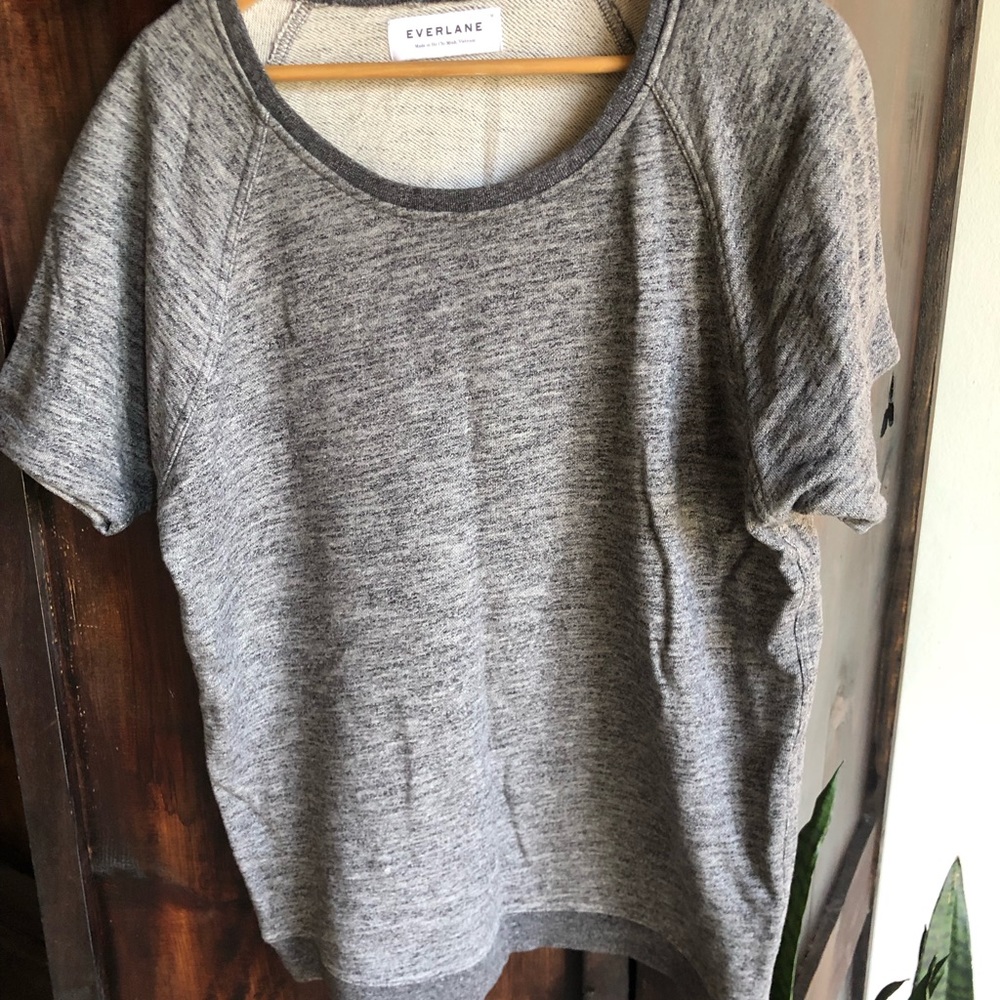 EUC Women’s Everlane Grey Tunic Sweatshirt M